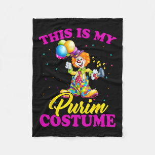 Das ist mein Purimkostüm, jüdisches Purim-Geschenk Fleecedecke