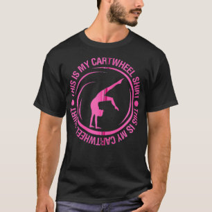 Das ist mein Radschlag für turnerische Mädchen Zip T-Shirt
