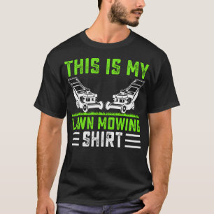Das ist mein Rasenmäh-Shirt Vintage-Rasenmähen T-Shirt
