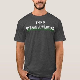 Das ist mein Rasenmähen Gras schneiden Vater Vater T-Shirt