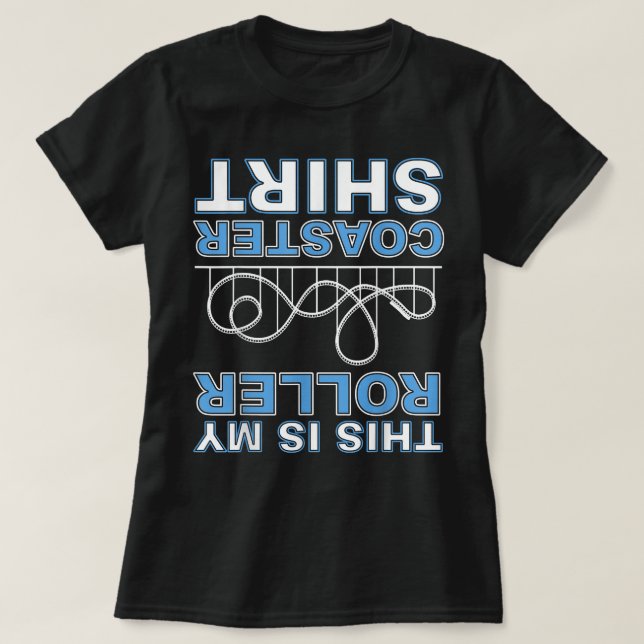 Das ist mein Roller Untersetzer Shirt Amustionpark (Design vorne)