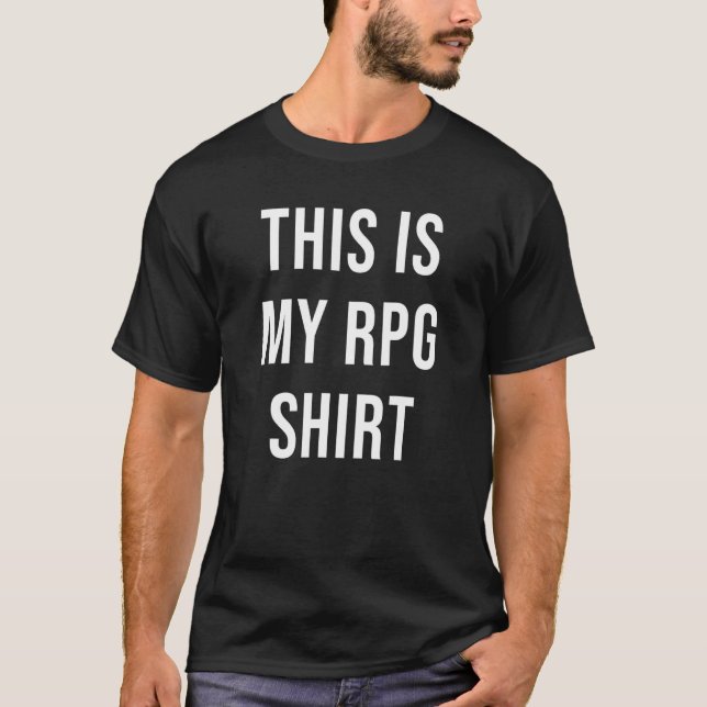 Das ist mein RPG Dungeons DM Master D20 Dragons T-Shirt (Vorderseite)