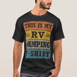 Das ist mein RV-Camping Vintage Retro Liebe Glam T-Shirt