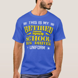 Das ist mein Schulbusfahrer, einheitlich T-Shirt