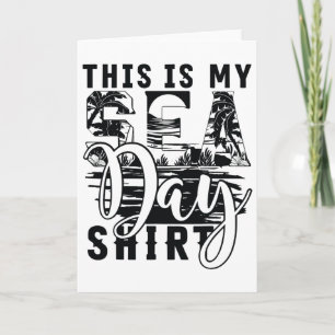 Das ist mein Sea Day Shirt Lustiges Kreuzfahrt-Fam Karte