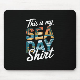 Das ist mein Sea Day Shirt Lustiges Kreuzfahrt-Fam Mousepad