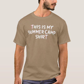 Das ist mein Sommercamp, perfekt fürs Camp T-Shirt