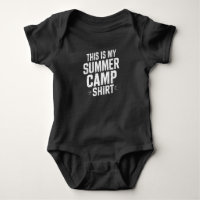 Das ist mein Sommercamp-Shirt Camp-Direktor-Stab