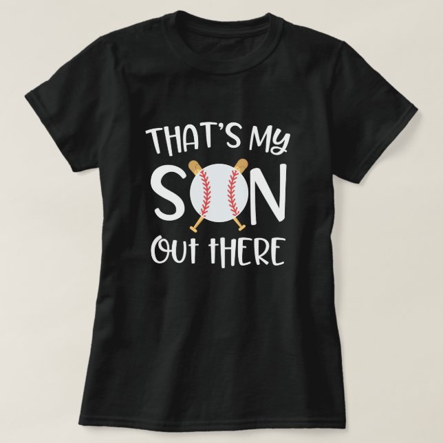 Das ist mein Spiel-Mama-Geschenk Baseball des T-Shirt (Design vorne)