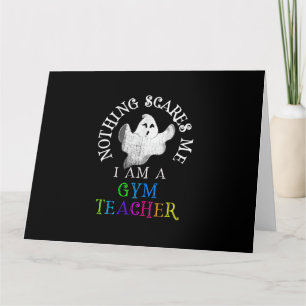 Das ist mein Spooky Gym Teacher Costume Keine Sorg Karte