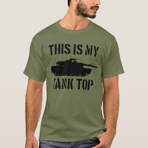 Das ist mein Tank Top Abrams Tank Funny Military