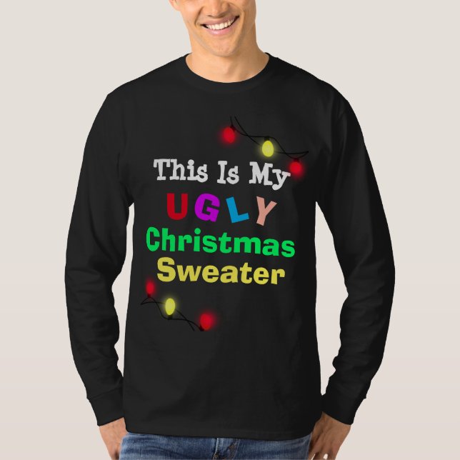 Das ist mein Ugulweihnachtliches Pullover (Vorderseite)