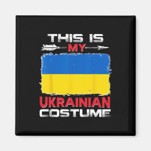 Das ist mein ukrainisches Kostüm Ukraine Magnet