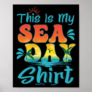 Das ist mein Urlaub in der Familie am Meer Poster