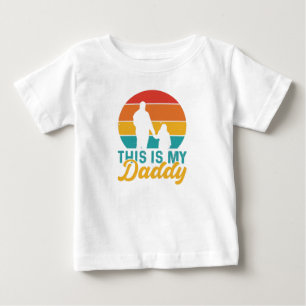 Das ist mein Vater Baby T-shirt