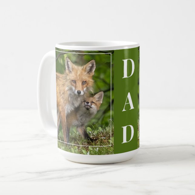 Das ist mein Vater mit Text Kaffeetasse (Vorderseite Links)