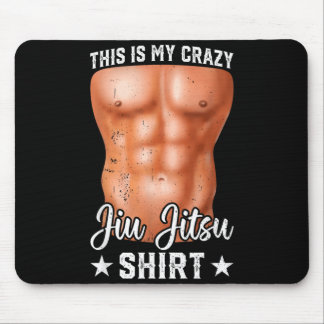 Das ist mein verrücktes Jiu Jitsu Lustiges Jiu Jit Mousepad