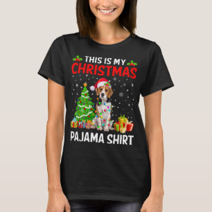 Das ist mein Weihnachts-Beagle Dog Pajama Xmas Lig T-Shirt