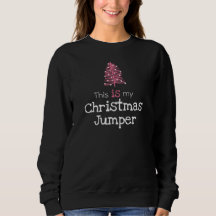 Das ist mein Weihnachts-Jumper-Rosa-Baum