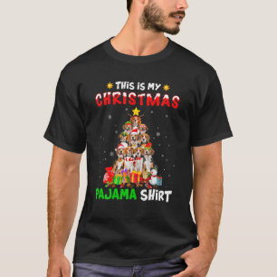 Das ist mein Weihnachts-Pajama-Beagle-Hund Weihnac T-Shirt