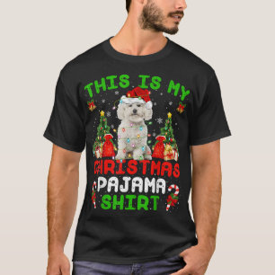Das ist mein Weihnachts Pajama Bichon Frise Dog Ch T-Shirt