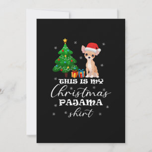 Das ist mein Weihnachts-Pajama-Chihuahua-Kostüm Sa Ankündigung