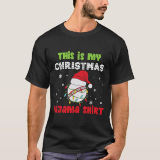 Das ist mein Weihnachts-Pajama-Cricket-Funny T-Shirt