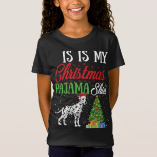Das ist mein Weihnachts-Pajama-Dalmatiner Lover Do T-Shirt