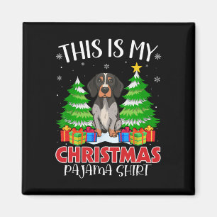 Das ist mein Weihnachts Pajama English Pointer Dog Magnet