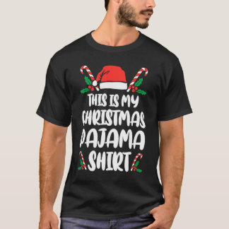 Das ist mein Weihnachts-Pajama-Funny-Weihnachten T-Shirt