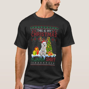 Das ist mein Weihnachts Pajama Funny Westie Xmas h T-Shirt
