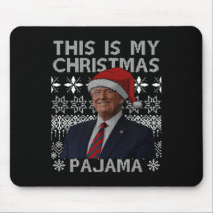 Das ist mein Weihnachts Pajama Funny Xmas Match Tr Mousepad