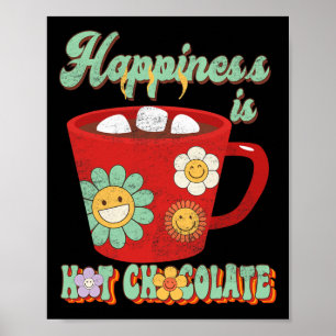 Das ist mein Weihnachts-Pajama-Glück Hot Chocolat Poster