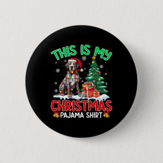 Das ist mein Weihnachts Pajama Great Dane Dovers L Button