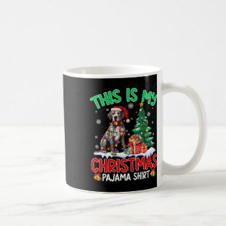 Das ist mein Weihnachts Pajama Great Dane Dovers L Kaffeetasse