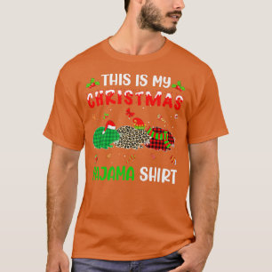 Das ist mein Weihnachts Pajama Hamster Xmas Tree A T-Shirt