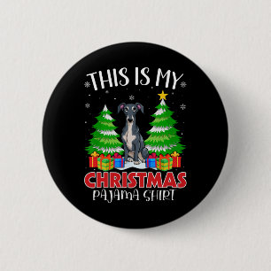 Das ist mein Weihnachts Pajama Italienischer Windh Button