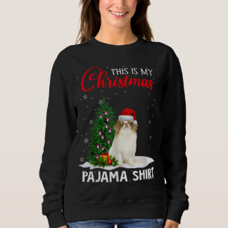Das ist mein Weihnachts Pajama Japanischer Weihnac Sweatshirt