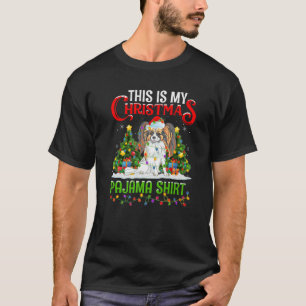 Das ist mein Weihnachts Pajama Papillon Dog Weihna T-Shirt