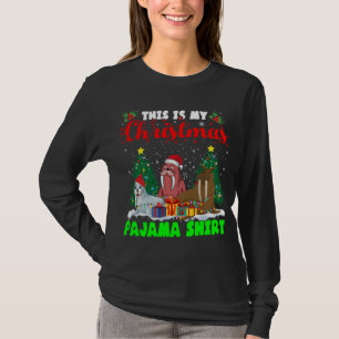 Das ist mein Weihnachts-Pajama Santa ELF-Reindeer T-Shirt