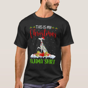 Das ist mein Weihnachts-Pajama-Shirt-Dalmatiner Do T-Shirt