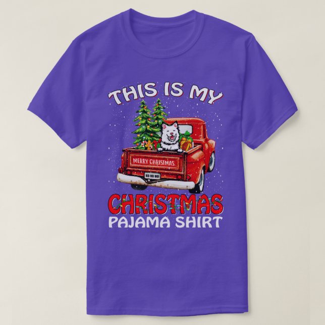 Das ist mein Weihnachts-Pajama-Shirt finnischer La T-Shirt (Design vorne)