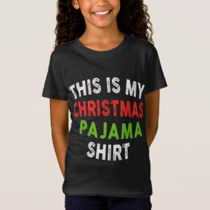 Das ist mein Weihnachts-Pajama-Shirt Funny T-Shirt