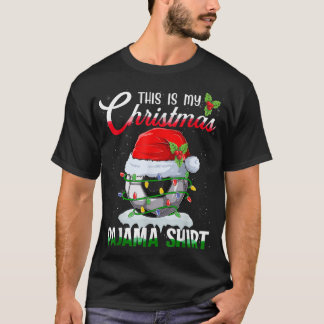 Das ist mein Weihnachts-Pajama-Shirt-Fußball-Catch T-Shirt