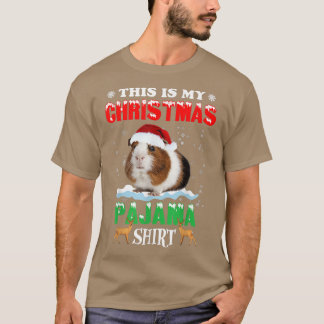Das ist mein Weihnachts-Pajama-Shirt-Guinea Pig Ch T-Shirt