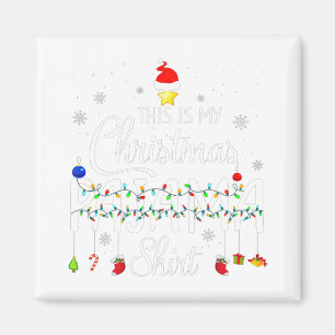 Das ist mein Weihnachts-Pajama-Shirt Magnet