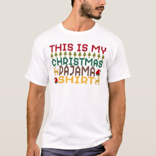 Das ist mein Weihnachts-Pajama-Shirt T-Shirt