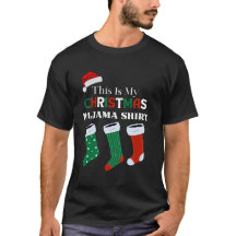 Das ist mein Weihnachts-Pajama-Shirt-T - Shirt