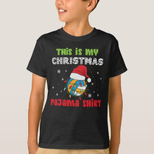 Das ist mein Weihnachts-Pajama-Shirt Volleyball-Th T-Shirt