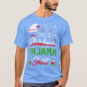Das ist mein Weihnachts-Pajama-Shirt Xmas-Familie T-Shirt